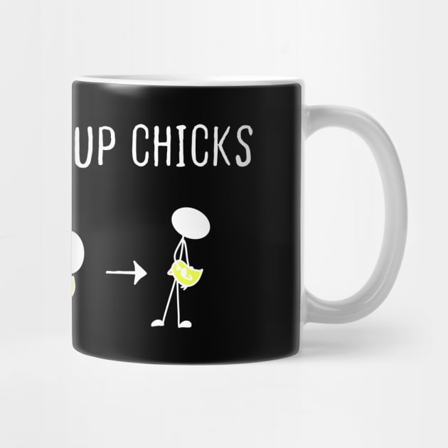 Chicks Funny Macho Joke Man Single Comic Funny Gift Best Friend Ladies by Kibo2020